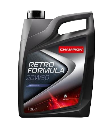 Моторное масло Champion RETRO FORMULA 20W50, 5л (CHAMPION: 8200700)